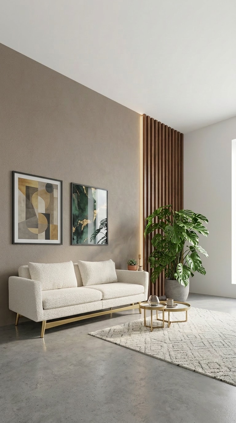 Modern villa exterior photorealistic visualization